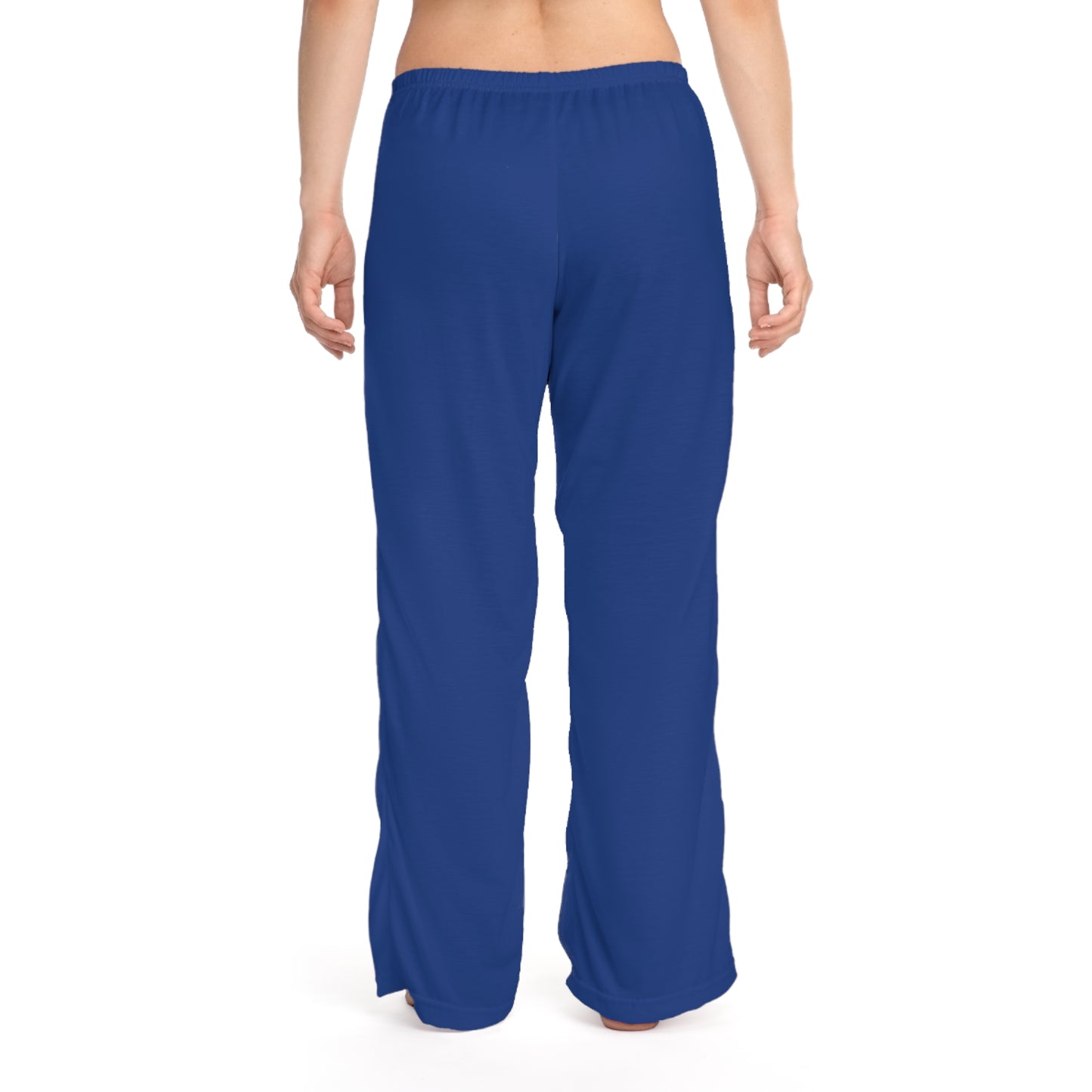 “Be Still” Women’s Dark Blue Faith Pajama Pants – Christian Lounge Pants Inspired by Psalm 46:10