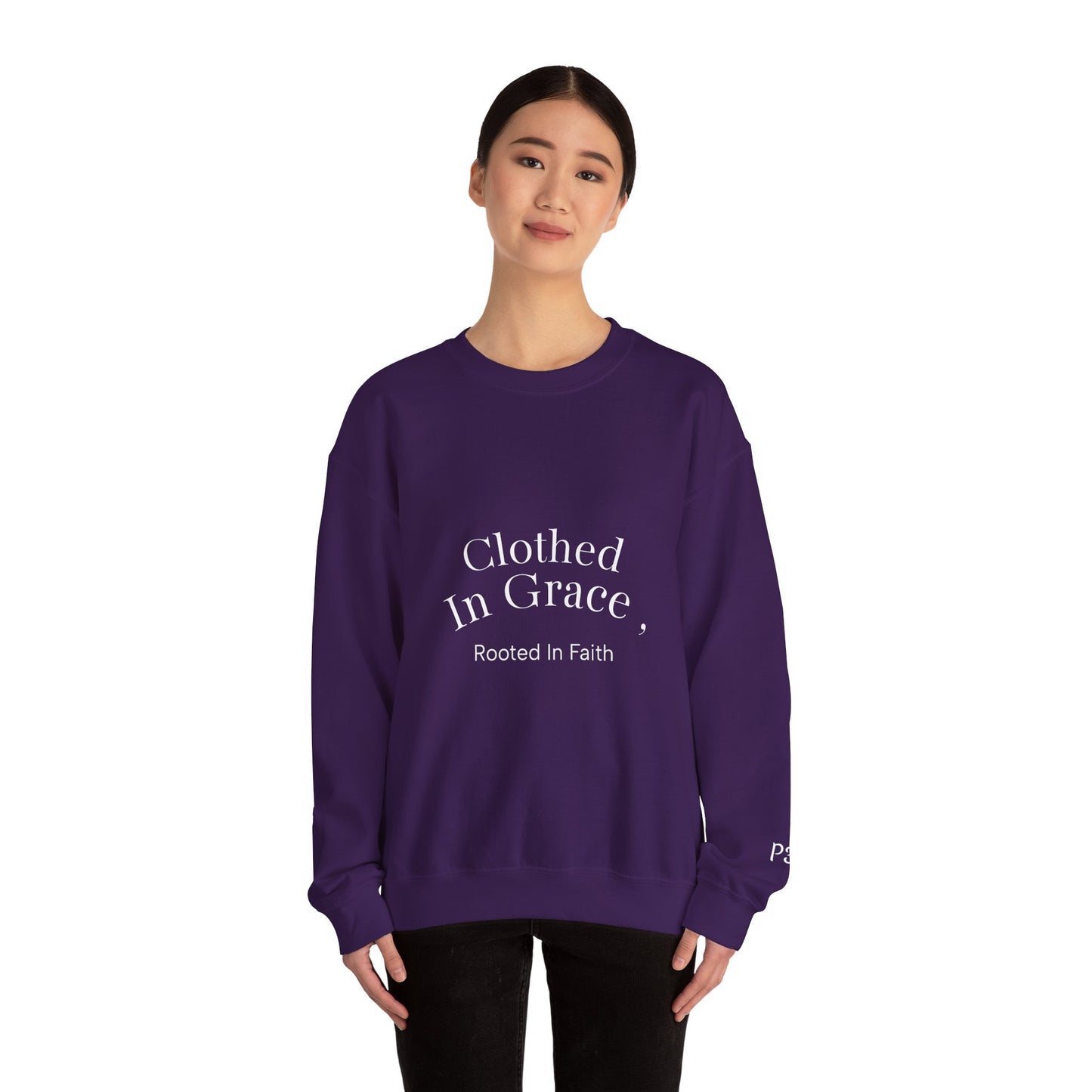 Clothed in Grace – Rooted in Faith Sweatshirt