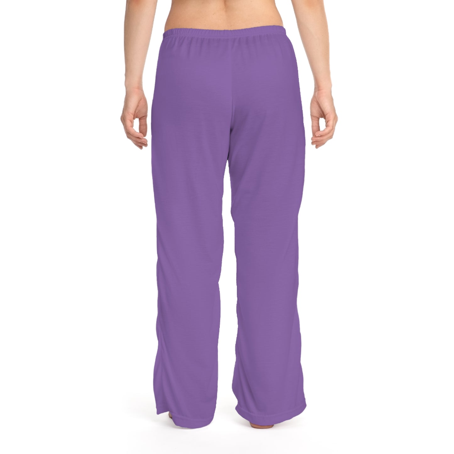 “Be Still” Women’s Light Purple Faith Pajama Pants – Christian Lounge Pants Inspired by Psalm 46:10