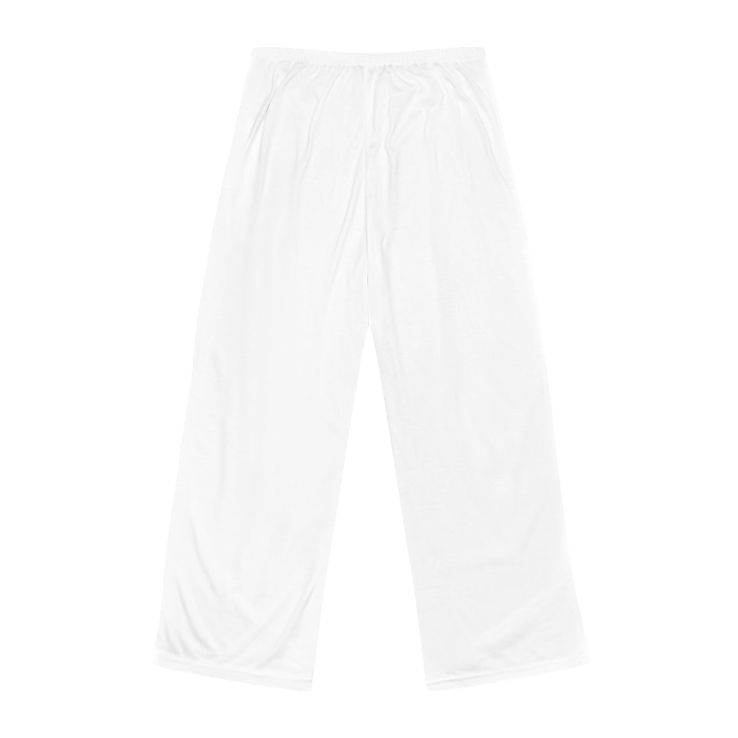 “Be Still” Women’s White Faith Pajama Pants – Christian Lounge Pants Inspired by Psalm 46:10