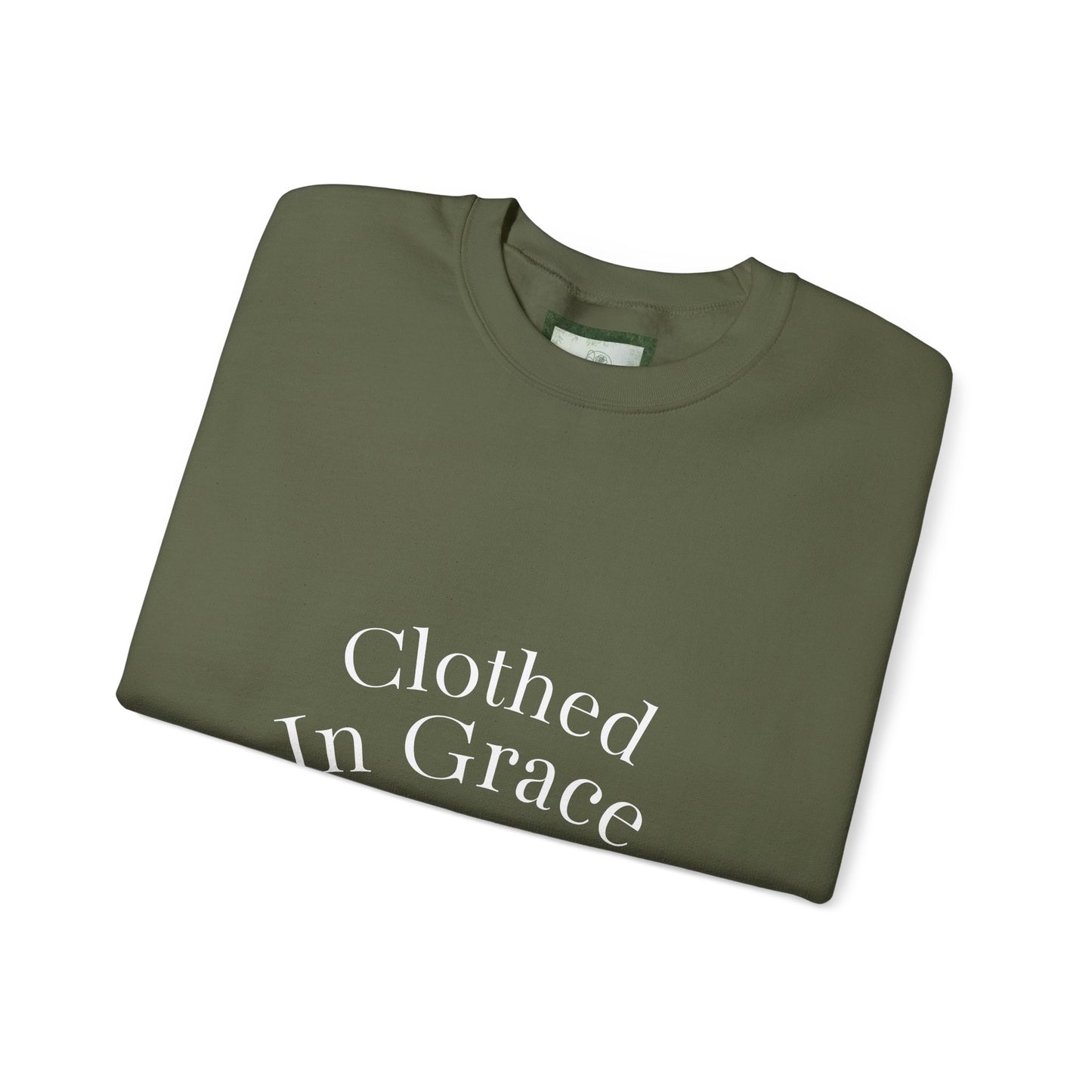 Clothed in Grace – Rooted in Faith Sweatshirt