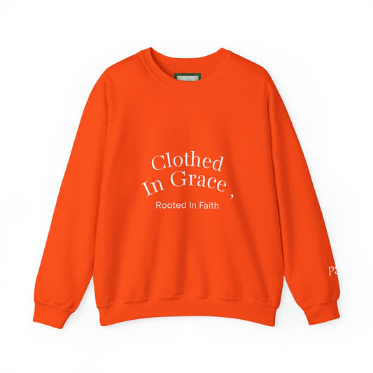 Clothed in Grace – Rooted in Faith Sweatshirt